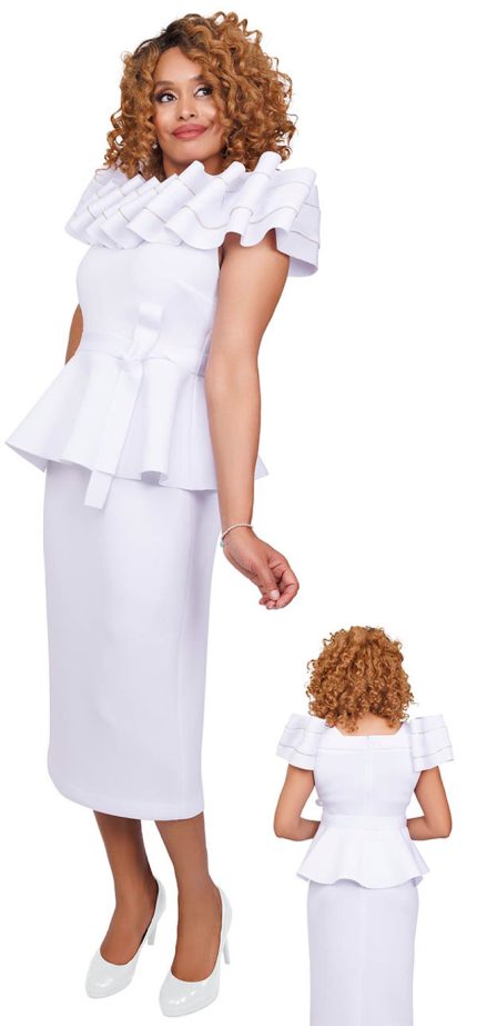 SL1042 2Pc Skirt Suit